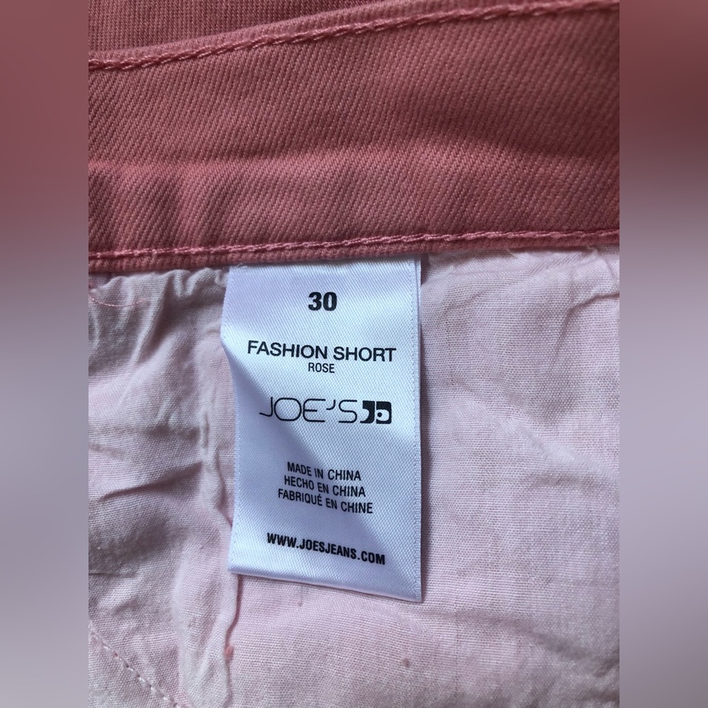 NEW Joe’s Pink Women’s Denim Shorts Size 30 - Picture 9 of 9